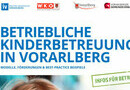 Neuer Folder zur betrieblichen Kinderbetreuung